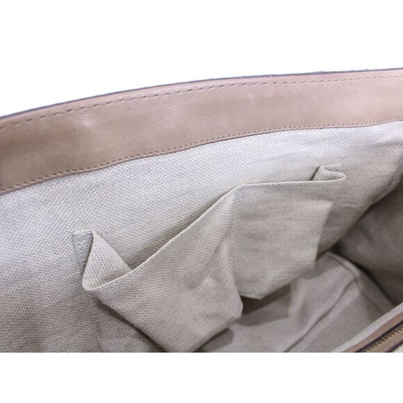 Gucci Handbag Python Beige Brown Leather Cadena with Key - Picture 10 of 16